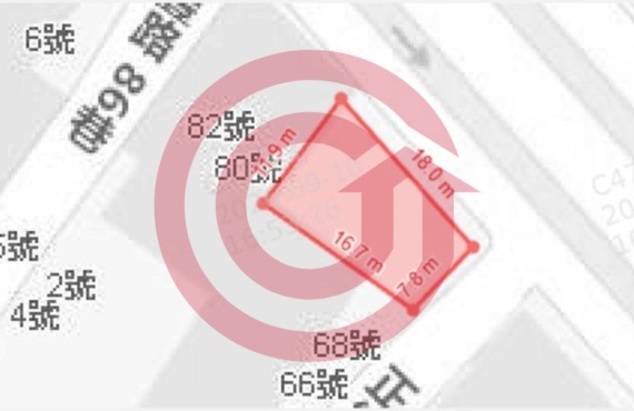 北埔老街生活圈｜稀有角地建地｜自建首選